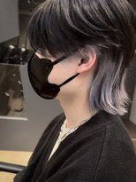 メンズサロン ガウディ 三宮店(men's salon Gaudi)&nbsp;メンズロングウルフ×インナーデザインカラー×ニュアンスパーマ