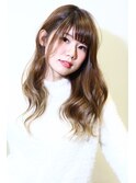 シアー☆ロング☆イルミナカラー☆オーシャン