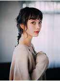 編みおろしアレンジ