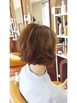 アラワラブルー(arrawarra blue) ふんわりボブ/20代/30代/40代/50代/倉敷駅/白楽町