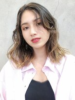 アイティー バイ アルバム 中野店(IT by ALBUM)&nbsp;カジュアルウェーブ_クールショートピンクベージュ_38034