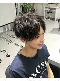 前下がりスパイラルマッシュ