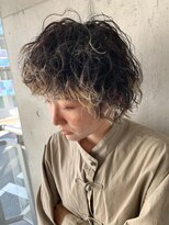 アルカナ 明治神宮前原宿(ARCANA)&nbsp;マッシュパーマ　パーマヘア　ハイライトパーマ