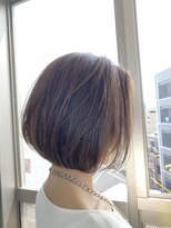 ラシェンテ リセ 西宮北口(La Sente Lycee)&nbsp;10代20代30代40代オススメスタイル小顔マニッシュショートボブ