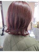 白髪ぼかし×くびれボブ☆
