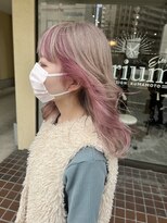 ニル(NiL)&nbsp;淡ピンク×ベージュ