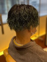 スカイ 亀戸店 (sky)&nbsp;ハイライト/マッシュパーマ/アッシュブラック<理容室>[亀戸]