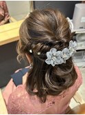 お呼ばれヘアセット