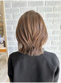 白髪ぼかしハイライト