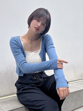 プール(POOL) 【TAISEI】小顔ボブカット+透明感グレージュカラー