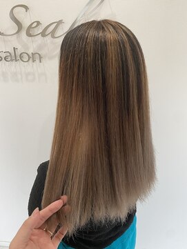 ゼ シール(ze seal) 30代40代必見☆バレイヤージュカラー