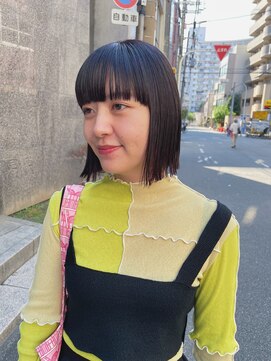 バド(bado) ワイドバング×ぷつっとボブ