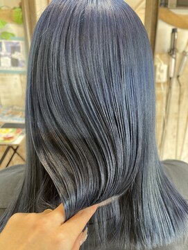ヘア サロン ラニ(Hair salon Lani) ネイビー/シルバー