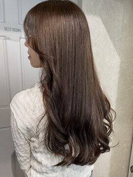 ゼスト クレス(ZEST Cres) 【立川cres小山】ブリーチなし柔らかベージュ