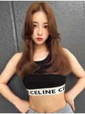 ANGELICA 女神ヘア×レイヤーカット×ワンカール×まろブラウン