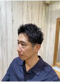 ピンパーマスパイキーショート