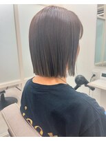 フレーム ヘア ルーム 天王寺駅前店(FRAME hair room)&nbsp;切りっぱなしボブ