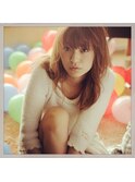 無造作ウェーブ×カジュアルブラウン20代30代大人可愛いロング