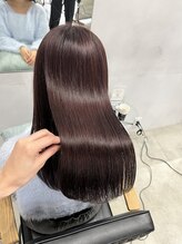 髪質改善UPTOGLOSS☆カラーや縮毛矯正と同時に施術可能☆Chillでは髪質改善/Coloristが徹底サポート