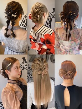 ヘアサロン ズー(Hair Salon Zoo)の写真/【各線梅田駅/ヘアセット7時～¥2900】どなたでも何度でもうれしい価格と長時間崩れにくい技術で大人気♪