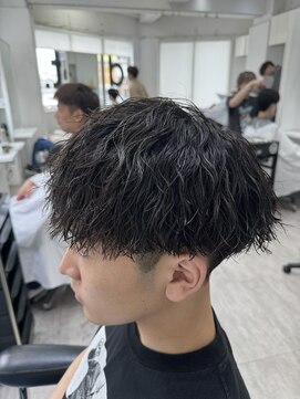 ルートバイドット 町田店(root by dot.) メンズマッシュ×ツイストスパイラルパーマ