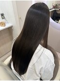 縮毛矯正×髪質改善