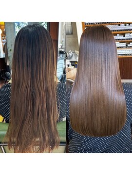 メロウ ヘア(mellow hair) 髪質改善ストレート