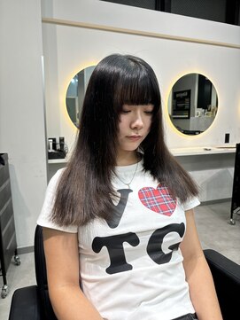 ラピス 福岡天神店(Lapis) 顔周りカット/カラー