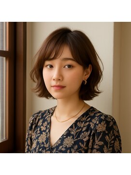 スープレックス ヘアーデザイン(SOUPREX HAIR DESIGN) SOUPREX大人女性の柔らかカールボブ 20代 30代 40代 50代 60代