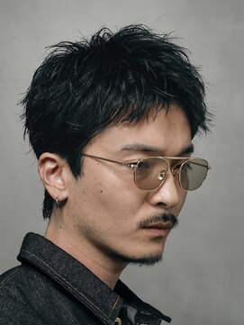 フィフス 大分(fifth) 大分メンズスパイキーベリーショート無造作ピンパーマ緩め