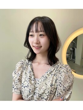 ユニバイリサ 天神大名店(uni by risa) 天神/大名/顔まわりカット/似合わせ