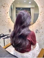 ティム(tim)&nbsp;《hinako》透けるLavender grey。○