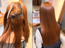《一番人気》髪質改善シルクスストレートで毎朝が快適に♪
