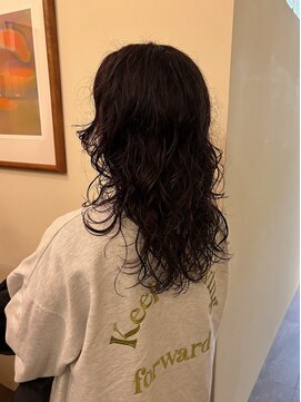 ヒントステーション(HINTSTATION) 〈浅草 半個室〉ロングレイヤーパーマ