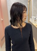 【木下　暖菜】bob &nbsp;perm×こっくり深めのwine red