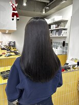 ディジョン 自由ヶ丘(Dijon)&nbsp;韓国顔まわりレイヤーカットグレージュオリーブベージュブラウン