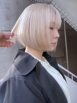 イエナ 渋谷(IENA) 10代20代30代対応インナーカラーブルー裾カラーケアブリーチ