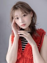 ポケット ヘア いわき泉テラス店(POCKET)&nbsp;着物ヘア/ダークアッシュ/ミディアムレイヤーカット/いわき泉97