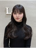 ◎イメチェン似合わせカットダークアッシュミディアムレイヤー