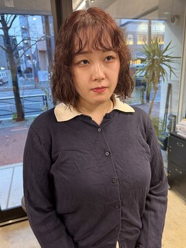 アイフィ(iFY) 【iFY 千葉】ボブパーマ×暖色カラー