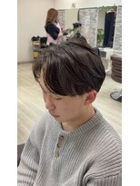 アネスタ(ANESTA) ニュアンスパーマ×センターパート!