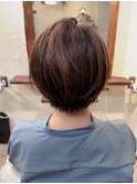 大人ショートボブ 【大人ショート/髪質改善/吉祥寺/縮毛矯正】