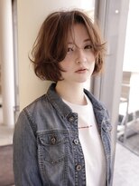 エムスラッシュ 横浜元町店(M.SLASH)&nbsp;切りっぱなし/くせ毛風/丸みボブ/ひし形レイヤーボブ/元町