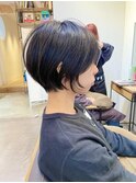 小顔ショート【ひばりヶ丘/ショート/ショートボブ/前髪カット