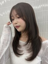 ベイルーム(BAYROOM by HONEY omotesando)&nbsp;ミディアムレイヤー/レイヤーカット/顔まわりカット