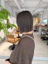オーラ(ora)&nbsp;【髪質改善ストレート×切りっぱなしボブ｜艶ボブ】