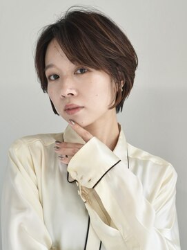 インセプション 銀座(INCEPTION) 丸みショート・ボブ/丸顔/前髪あり/絶壁解消/30代/40代/50代