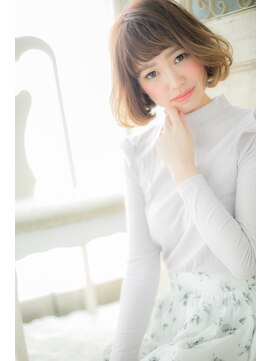 モッズ ヘア 福岡姪浜店(mod's hair) ふわミディの重めスタイル