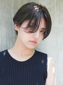 [Ravo]＊大人可愛いシンプルショート＊THROWカラー