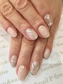ヘアーアンドネイル ピーファイブ(hair&nail P five) シェラックネイルも、ちょっとしたデザインならできますよ^ ^